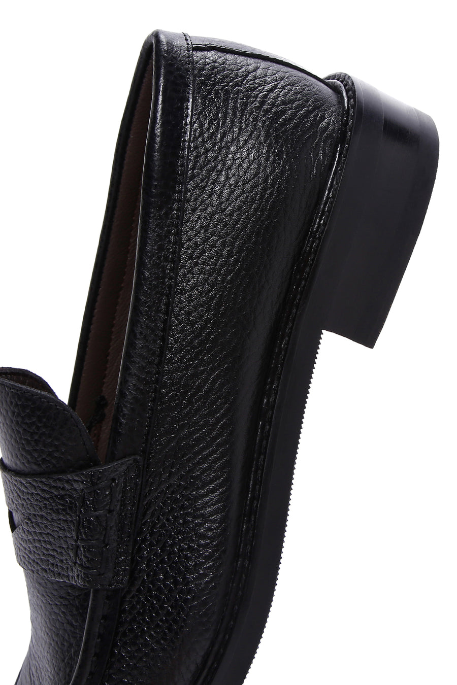 Men's Black Leather Classic Loafer