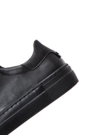 Women's Black Leather Sneaker | Derimod