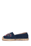 Kadın Mavi Taşlı Espadril | Derimod
