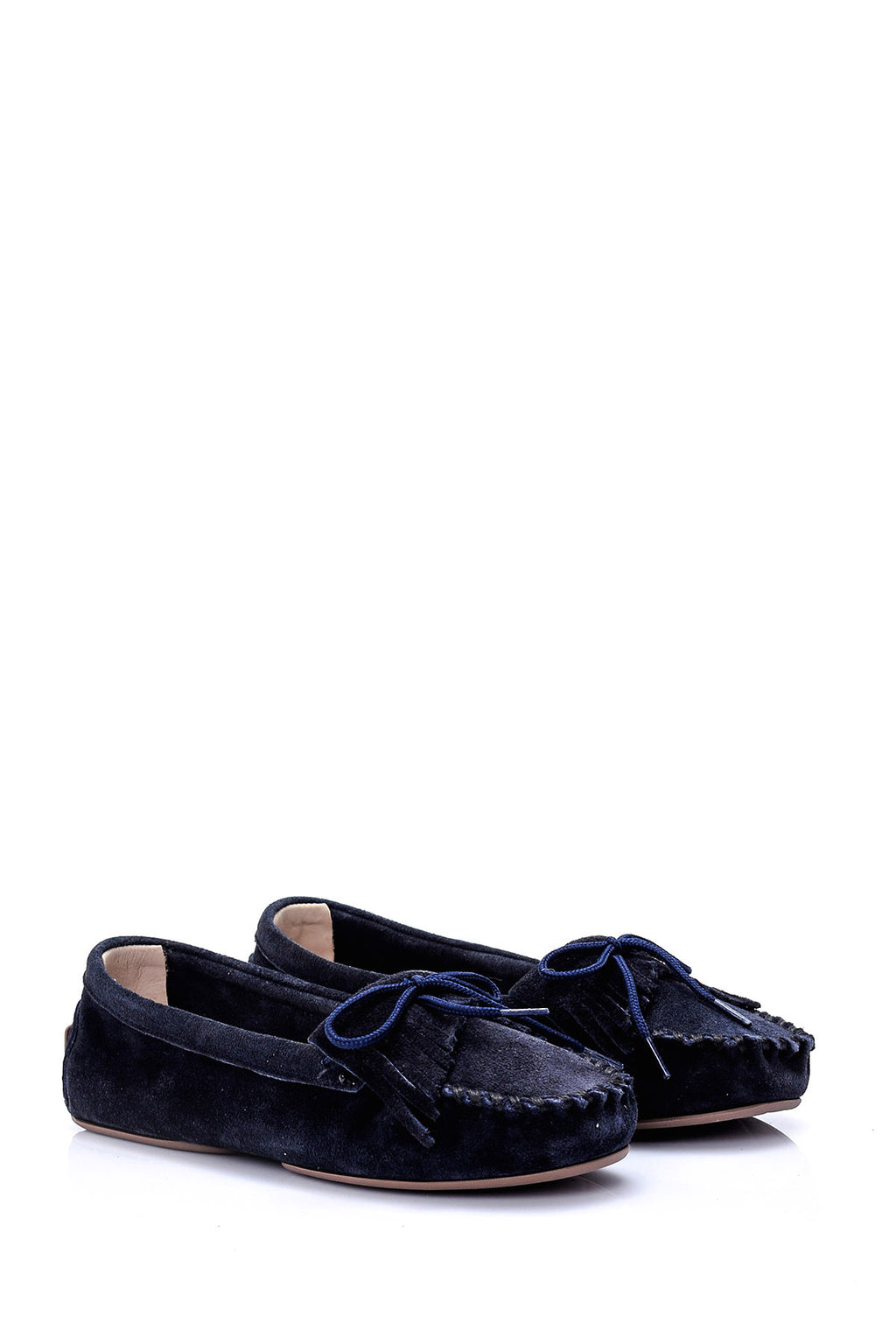 Kadın Süet Deri Loafer