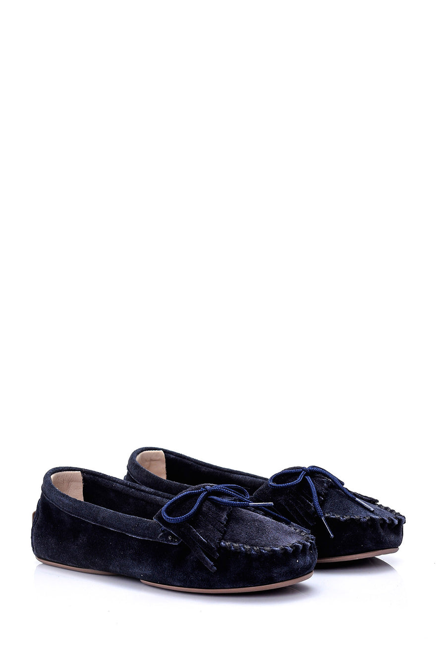 Kadın Süet Deri Loafer