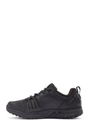 Skechers Men's Black Escape Plan Lace-Up Sneakers | Derimod