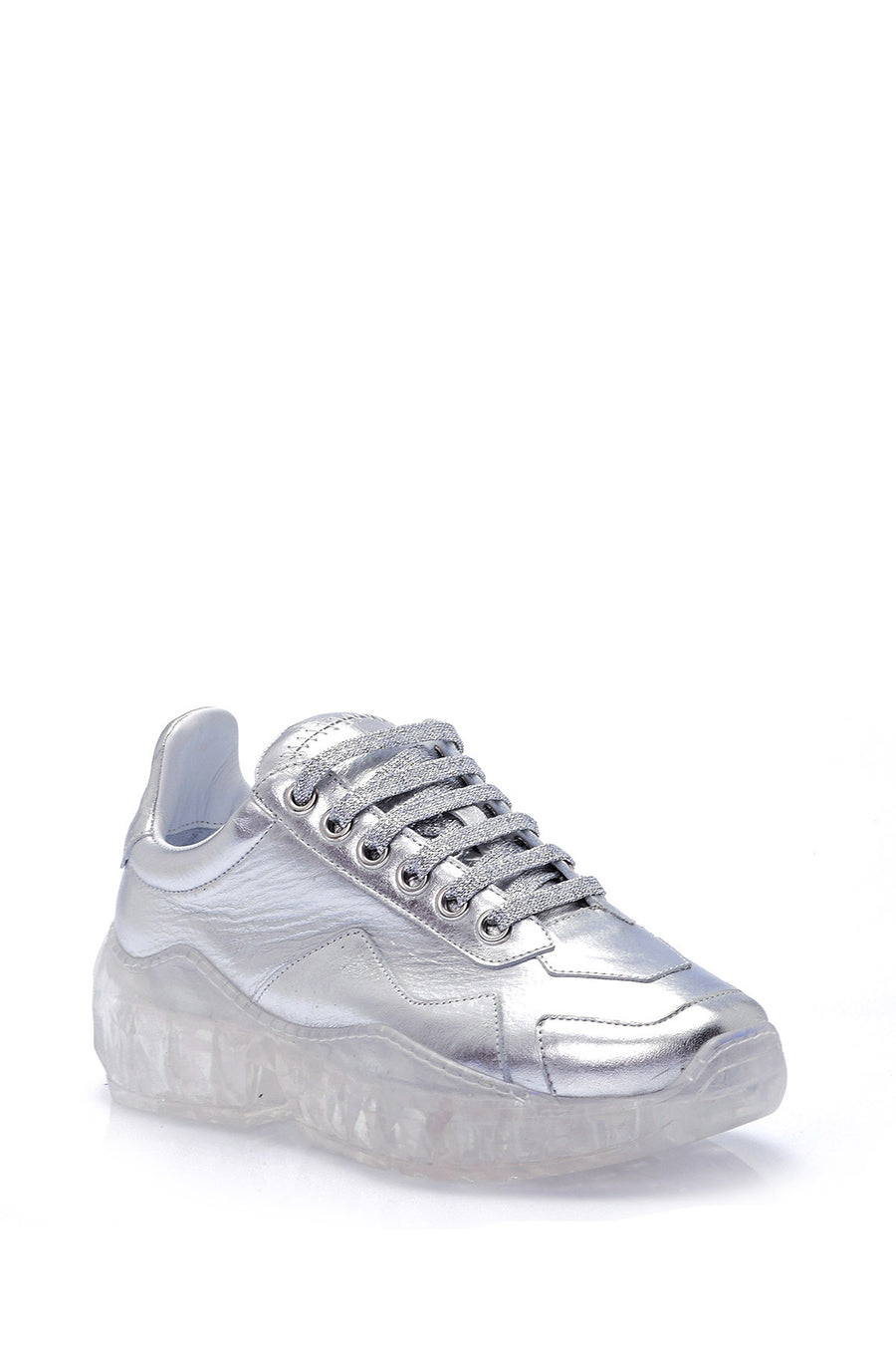 Kadın Şeffaf Tabanlı Sneaker