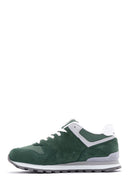 Hammer Jack Men's Green Suede Leather Colombia M Sneaker | Derimod