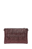 Women's Copper Quilted Portfolio Bag | Derimod