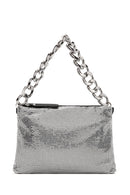 Women's Silver Chain Shoulder Bag | Derimod