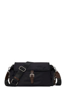 Woman Black Fabric Crossbody Bag | Derimod