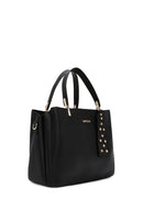 Women's Black Long Strap Handbag with Accessory Detail | Derimod