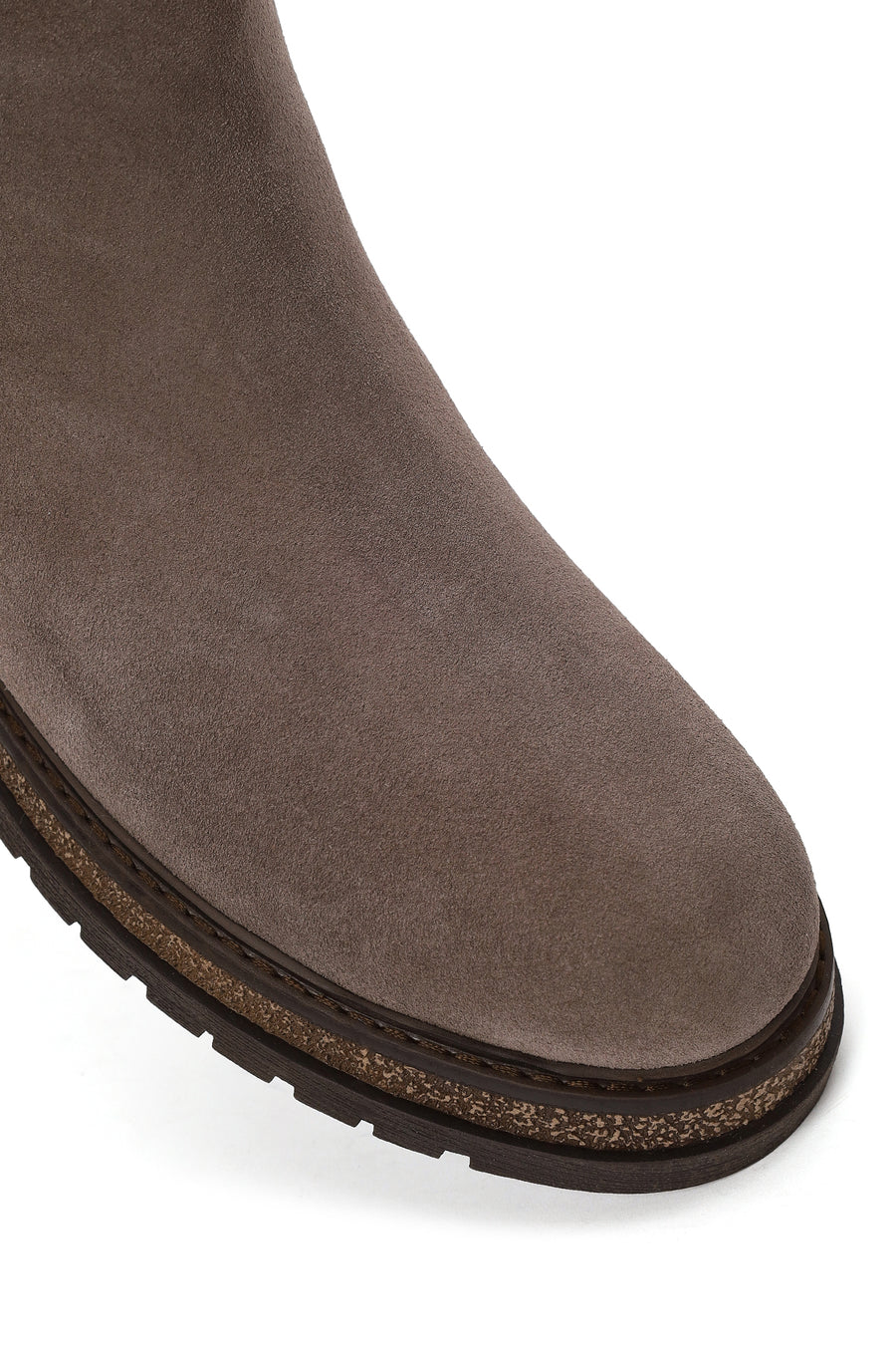 Male Mink Suede Chelsea Boots