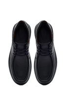 Men's Black Lace Up Leather Casual Shoes | Derimod