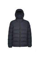 Geox Men's Navy Blue M Elver Hooded Jacket | Derimod