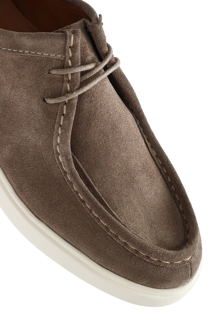 Erkek Bej Süet Deri Casual Ayakkabı