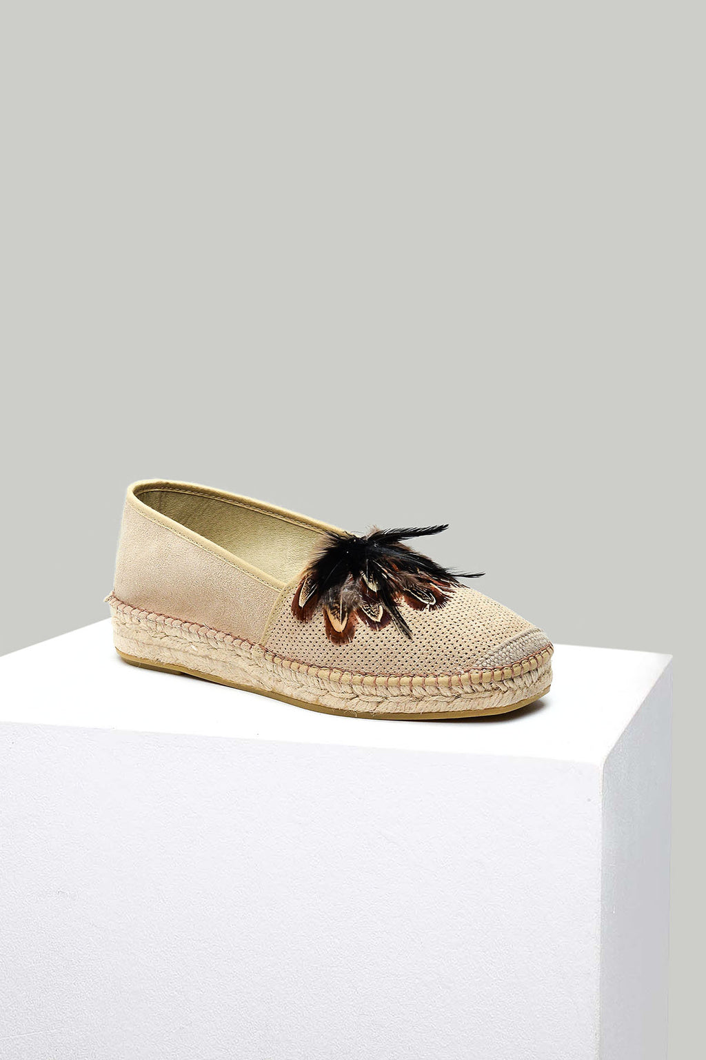 Kadın Hasır Detaylı Espadril Ayakkabı