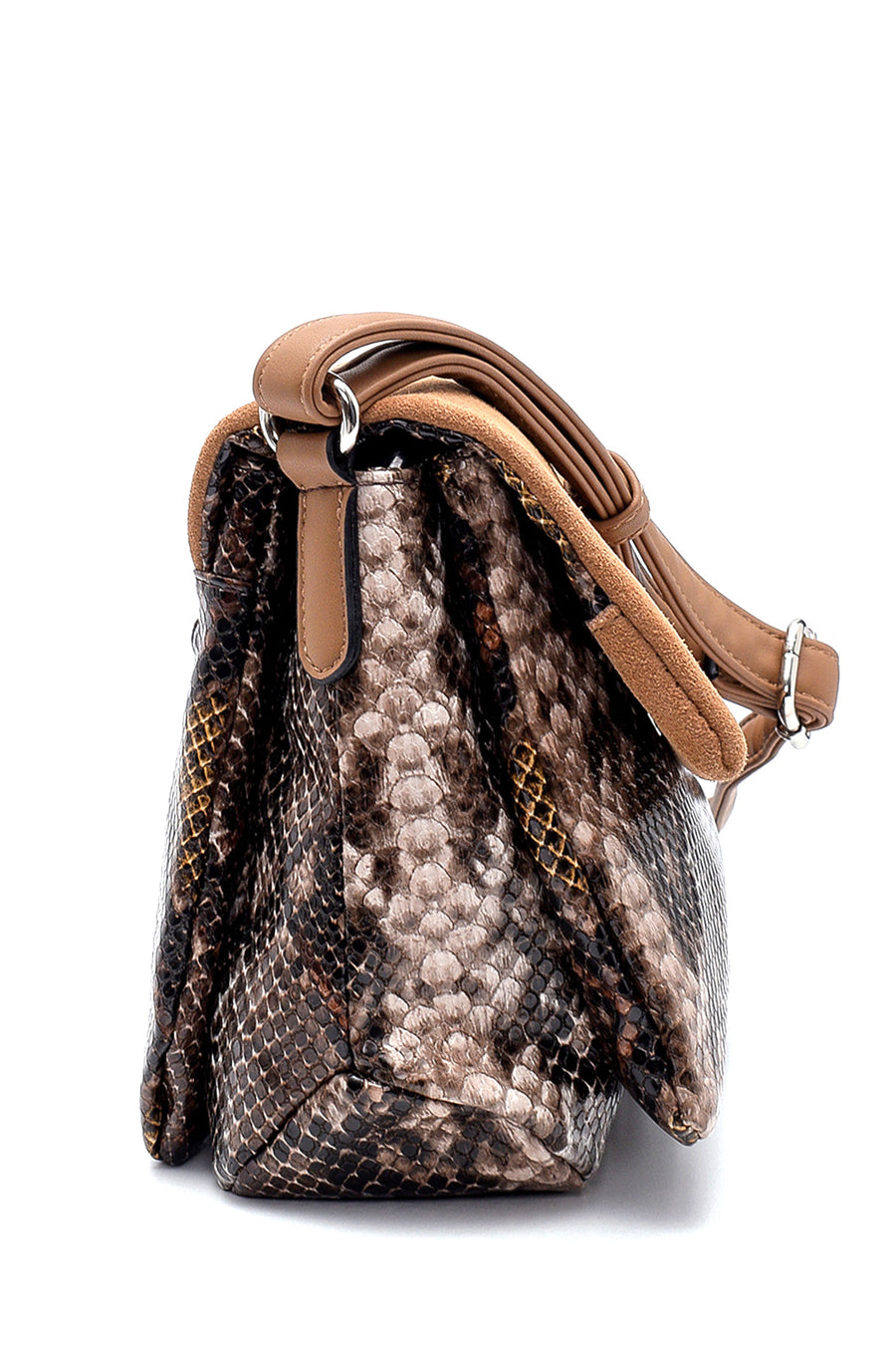 Women's Snake Pattern Shoulder Bag