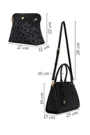 Woman Black Long-Strap Classic Shoulder Bag | Derimod
