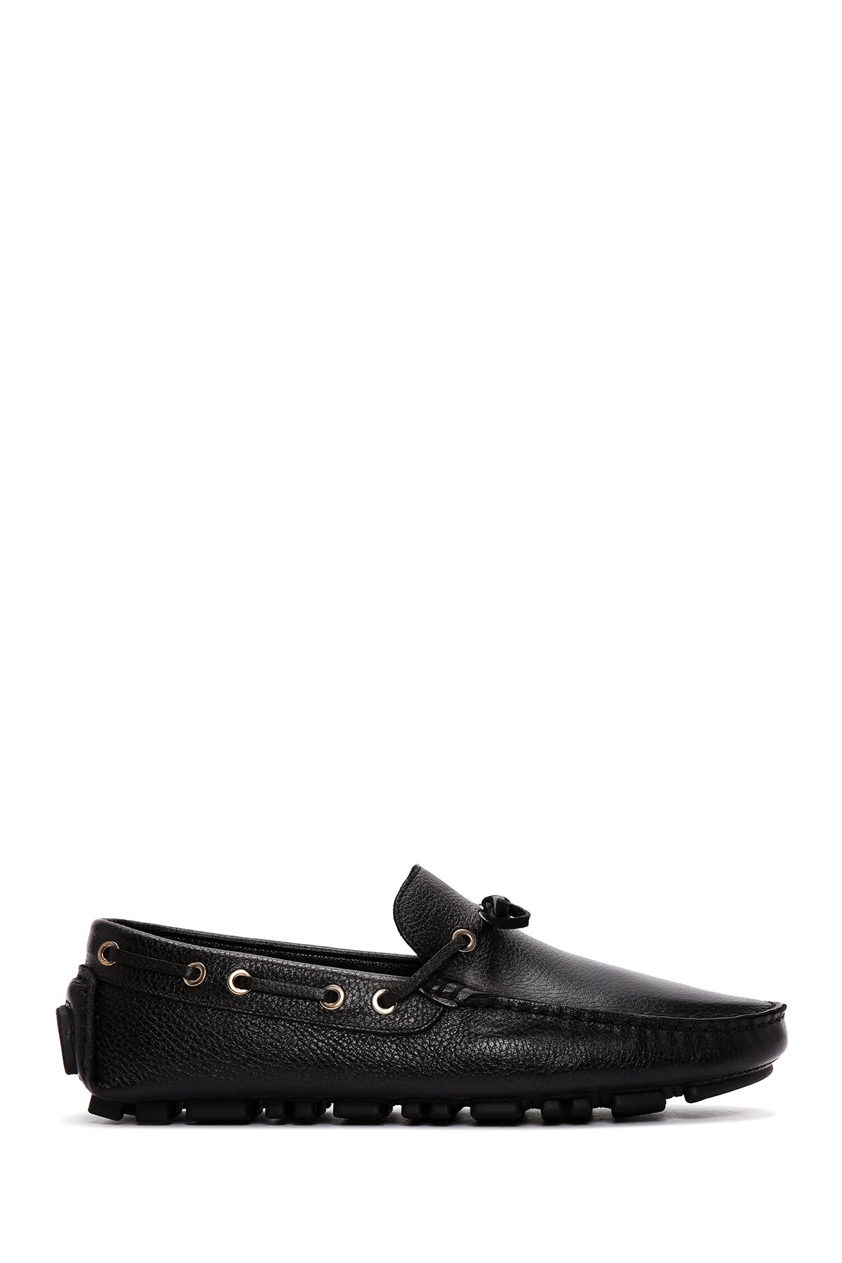 Erkek Siyah Deri Comfort Loafer 24SFD6730FT | Derimod
