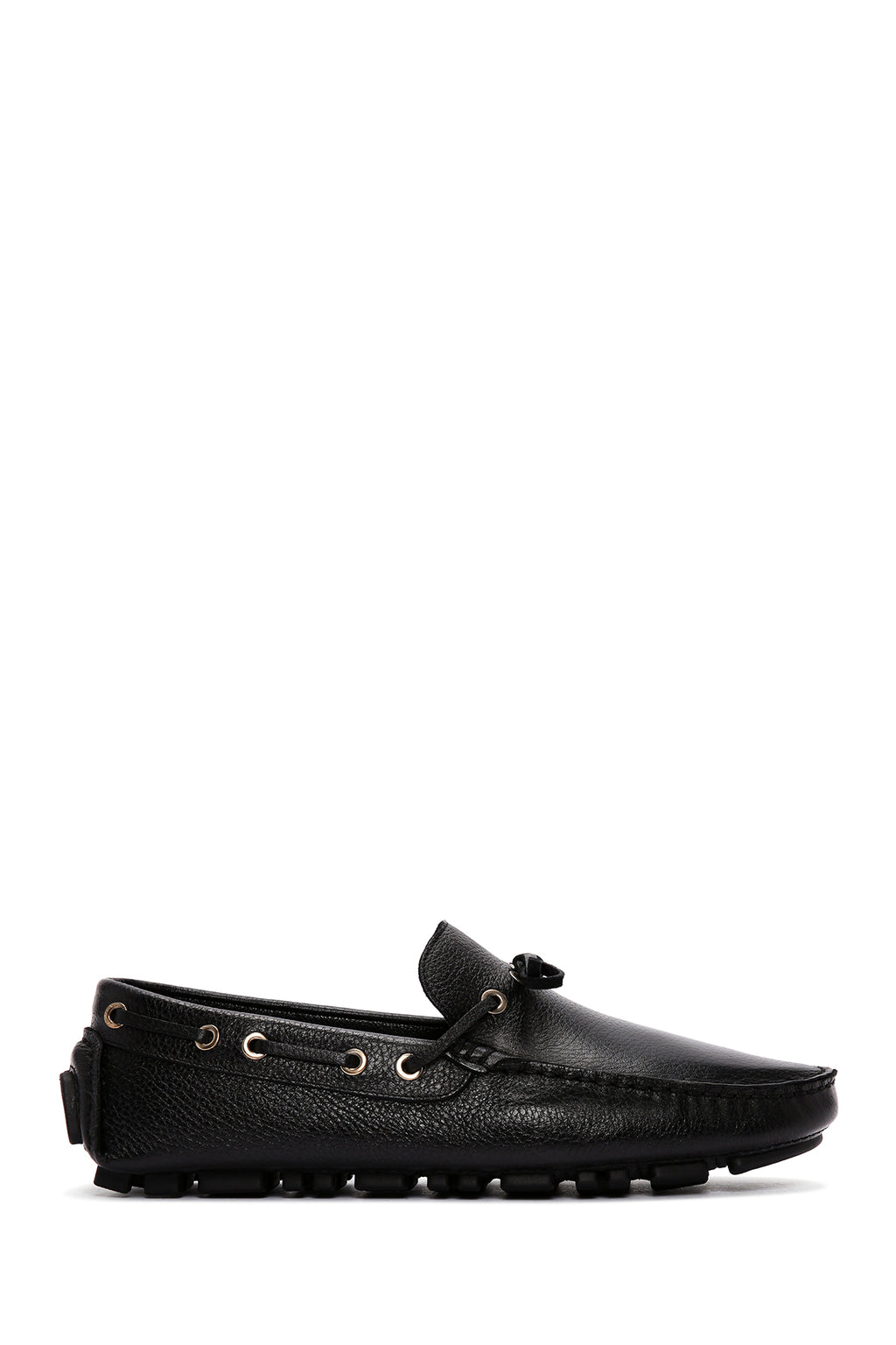 Erkek Siyah Deri Comfort Loafer