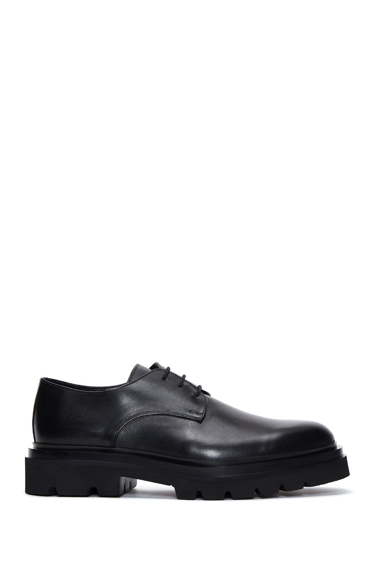 Men's Black Leather Casual Shoes 23WFD617318 | Derimod