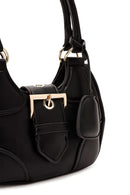 Women's Black Long Strap Mini Shoulder Bag | Derimod