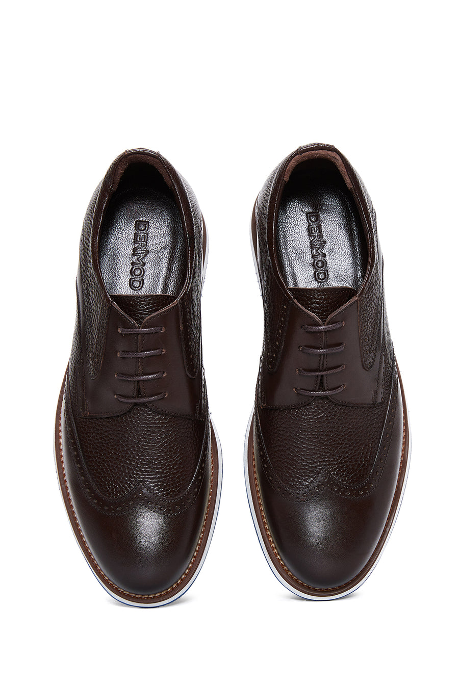 Men's Brown Leather Casual Shoes