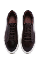 Men's Brown Leather Sneaker | Derimod