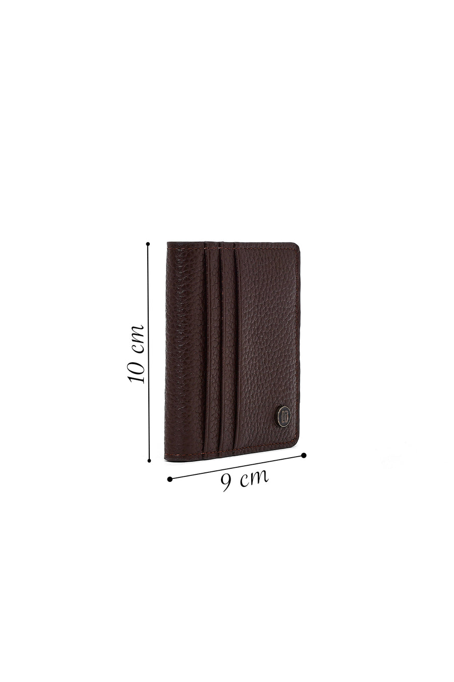 Men's Brown Leather Card Holder