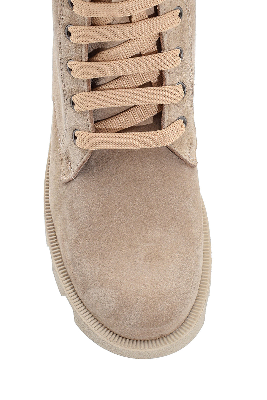 Women's Suede Thick Soled Boots