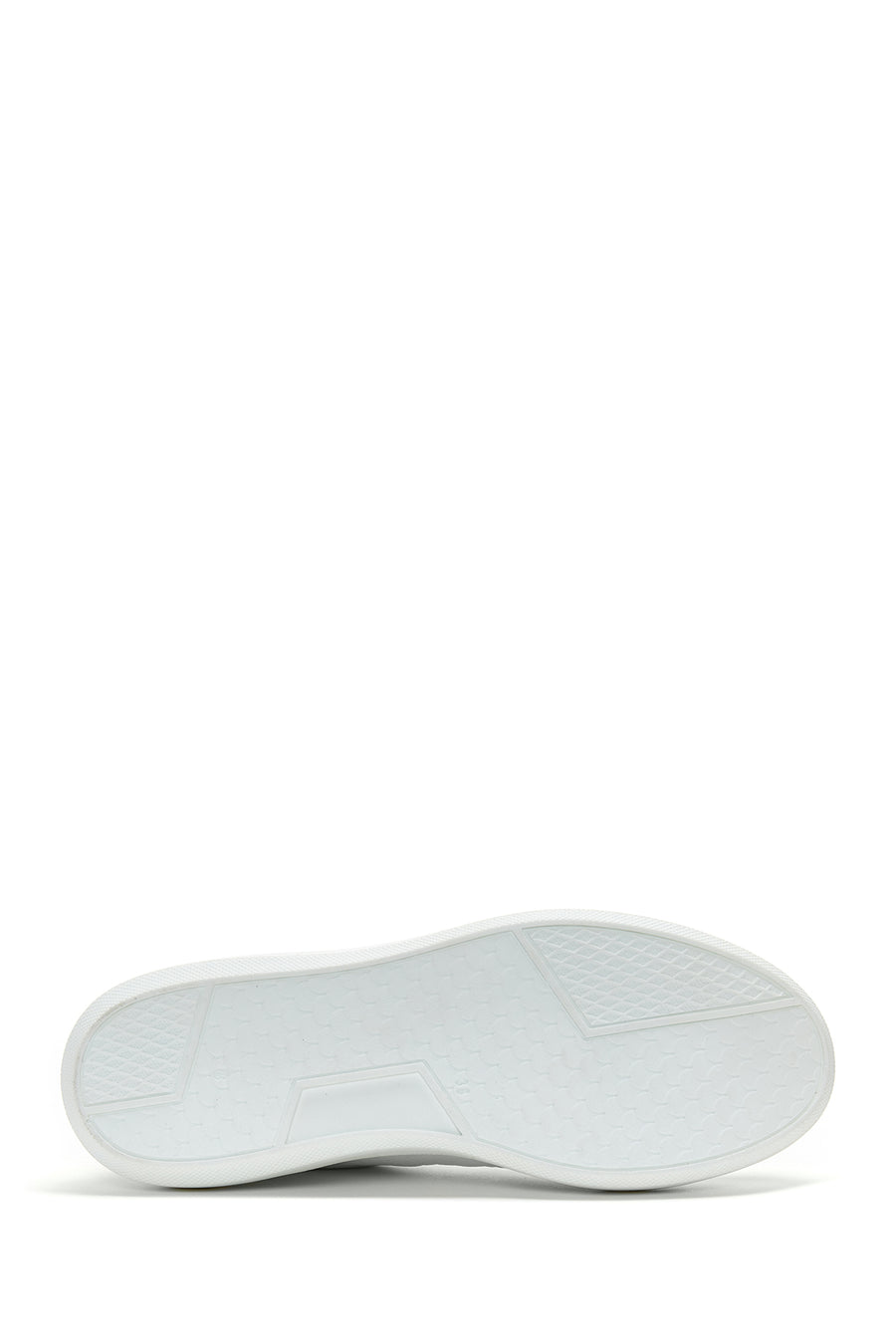 Women's Leather Buckle Detailed Sneaker