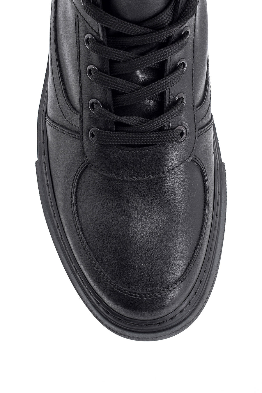 Men's Studded Detailed Leather Boots