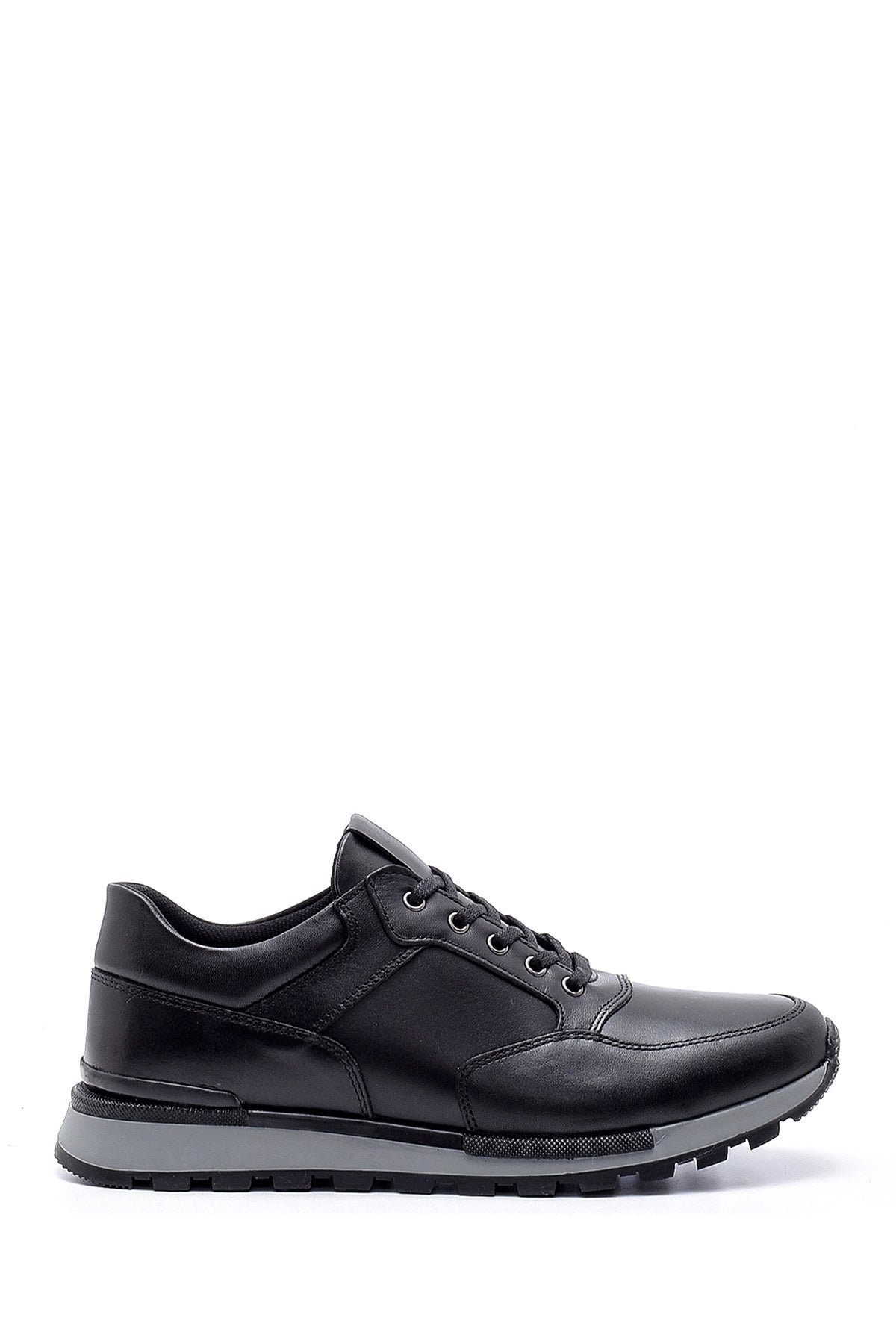 Men's Leather Casual Sneaker 20WFD348518 | Derimod