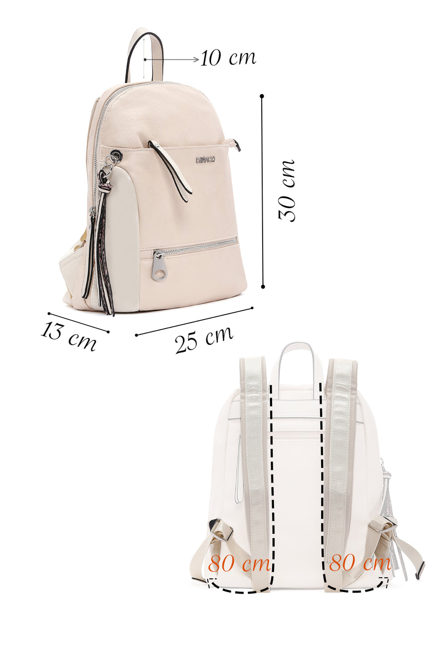 Women's Cream Backpack