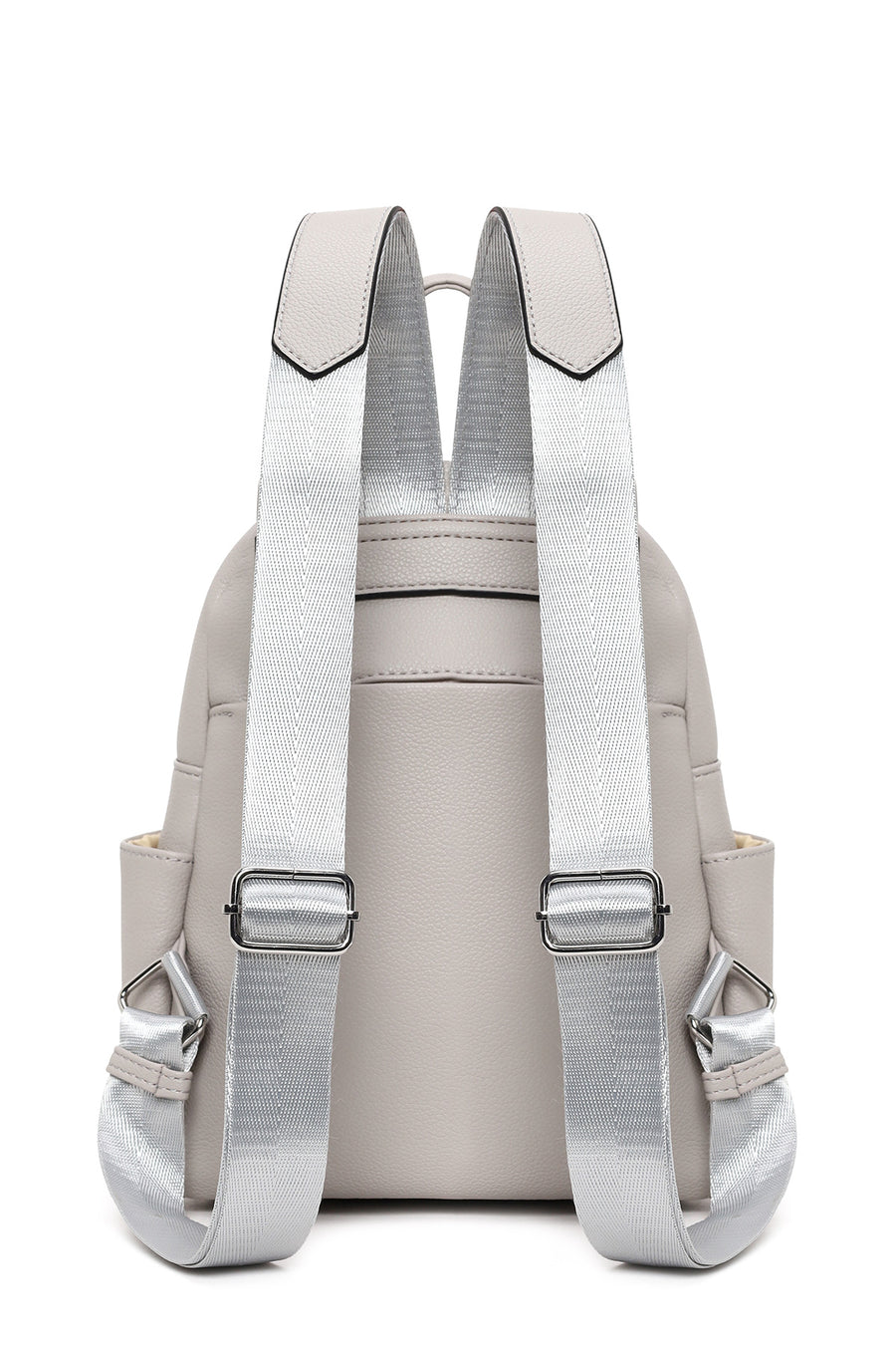Woman Gray Backpack