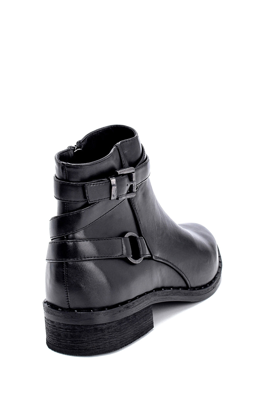 Women's Buckle Detailed Boots