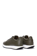Erkek Yeşil Deri Sneaker | Derimod