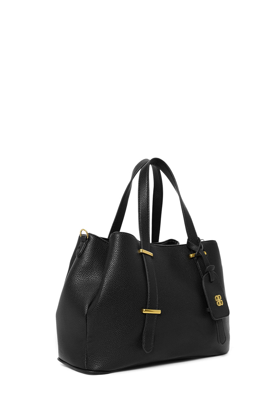 Women's Black Long Strap Shoulder Bag
