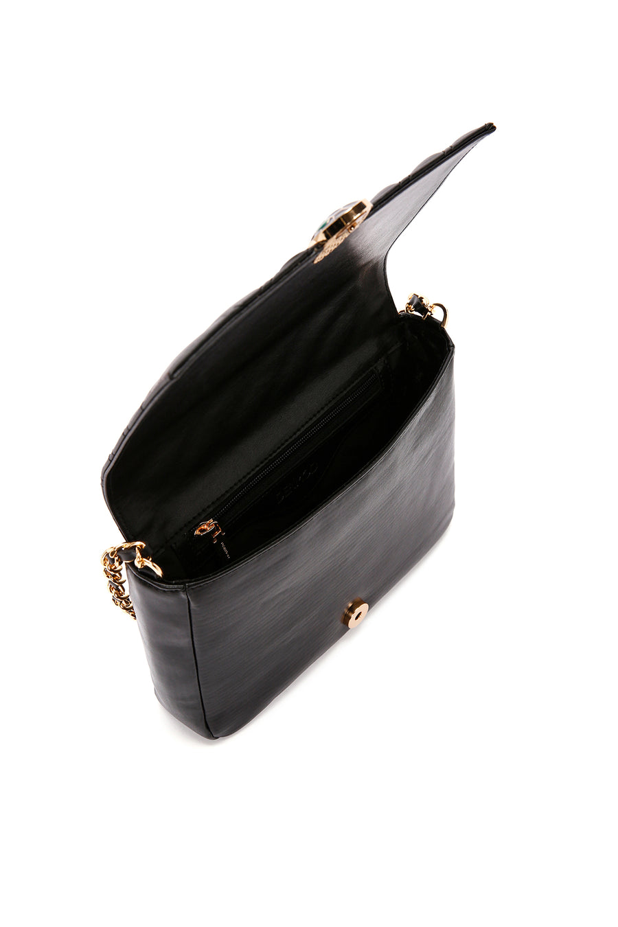 Women's Black Long Strap Shoulder Bag