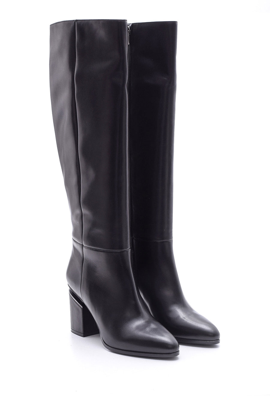 Women's Heeled Leather Boots