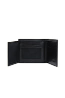 Men's Black Leather Wallet | Derimod