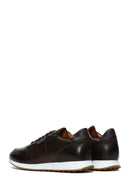 Men's Brown Leather Sneaker | Derimod