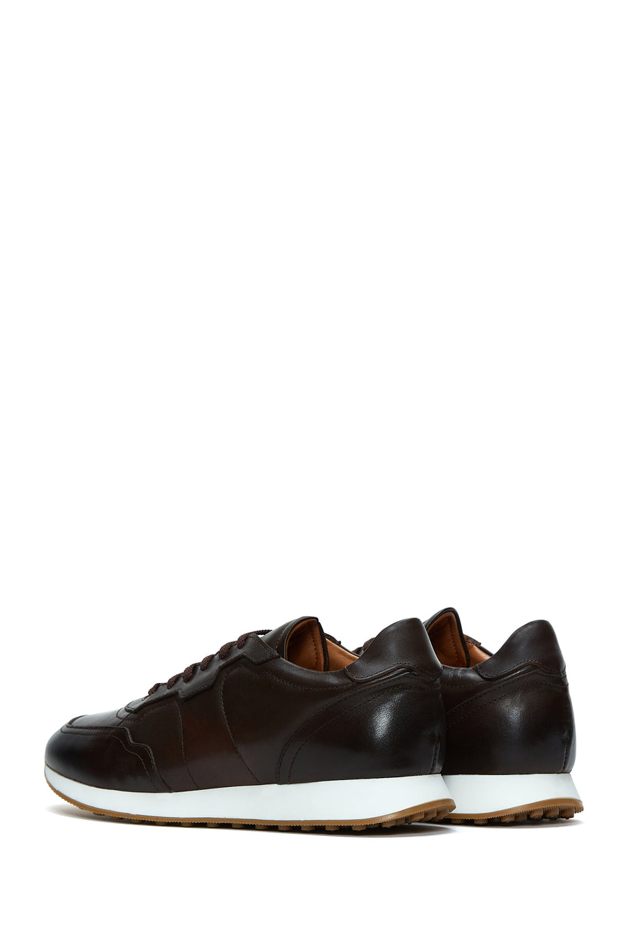 Men's Brown Leather Sneaker