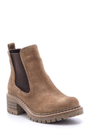 Women's Suede Leather Boots | Derimod