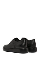Men's Black Lace-up Leather Casual Shoes | Derimod