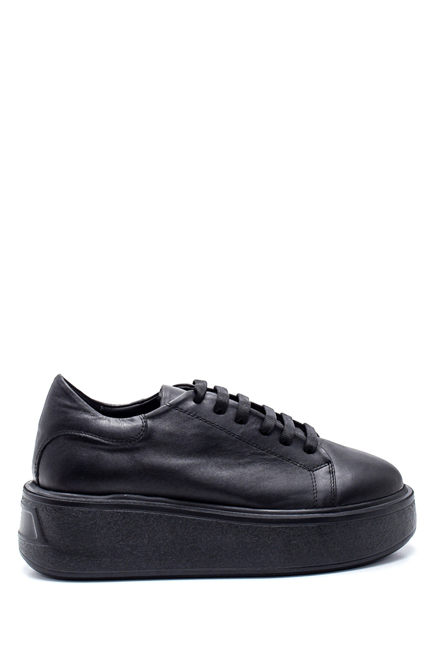 Kadın Deri Yüksek Taban Sneaker 21WFD270518 | Derimod