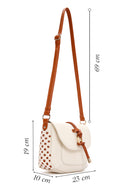 Women's Beige Long Strap Crossbody Bag | Derimod