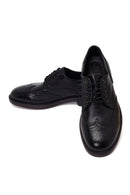 Male Black Lace-up Leather Casual Shoes | Derimod