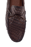 Erkek Deri Kroko Loafer | Derimod