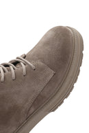 Men's Beige Leather Boots | Derimod