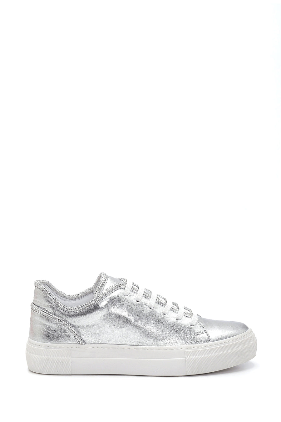 Kadın Deri Metalik Sneaker 22SFD291532 | Derimod