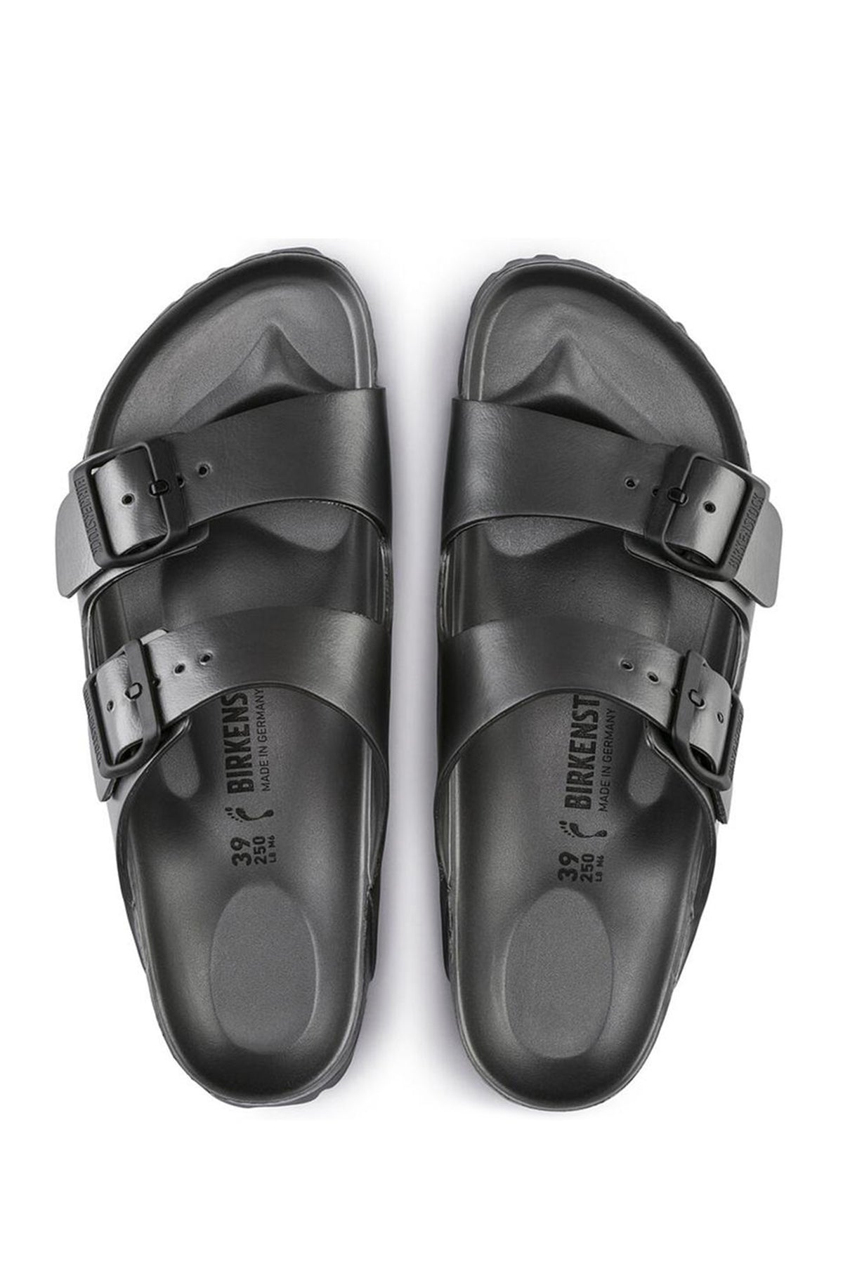 Birkenstock Erkek Antrasit Çift Tokalı Arizona Eva Terlik