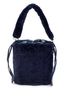 Women's Plush Drawstring Shoulder Bag | Derimod